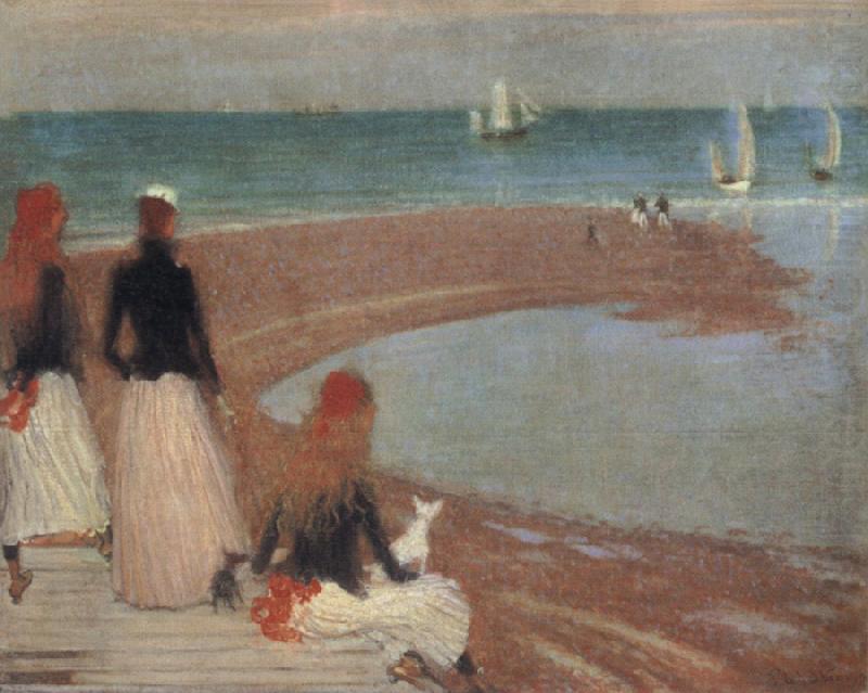Philip Wilson Steer The Beach at Walberswick oil painting picture